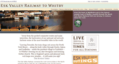 Desktop Screenshot of eskvalleyrailway.co.uk